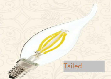 Nostalgic Tailed Candle หลอดไฟ LED ตกแต่งด้วย ARC Filament D35 * 118mm