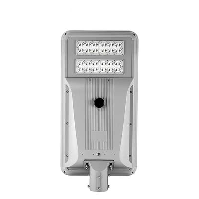 ไฟฟ้ากลางแจ้ง LED ประเภทพาณิชย์ 200lm/W ไฟฟ้าแสงอาทิตย์ด้วยแผ่นพานิลโมนโครสตัลลีน ตัวเลือกพลังงานที่สามารถปรับแต่งได้