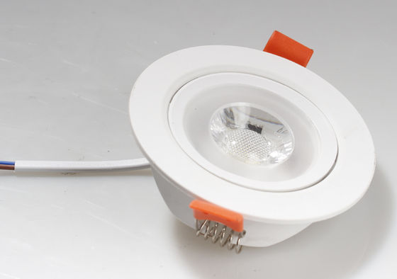 3watt / 5watt / 7watt พลาสติกอีโค LED SMD ดาวน์ไลท์ 97Ra 550lm