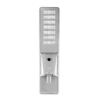 ไฟฟ้ากลางแจ้ง LED ประเภทพาณิชย์ 200lm/W ไฟฟ้าแสงอาทิตย์ด้วยแผ่นพานิลโมนโครสตัลลีน ตัวเลือกพลังงานที่สามารถปรับแต่งได้